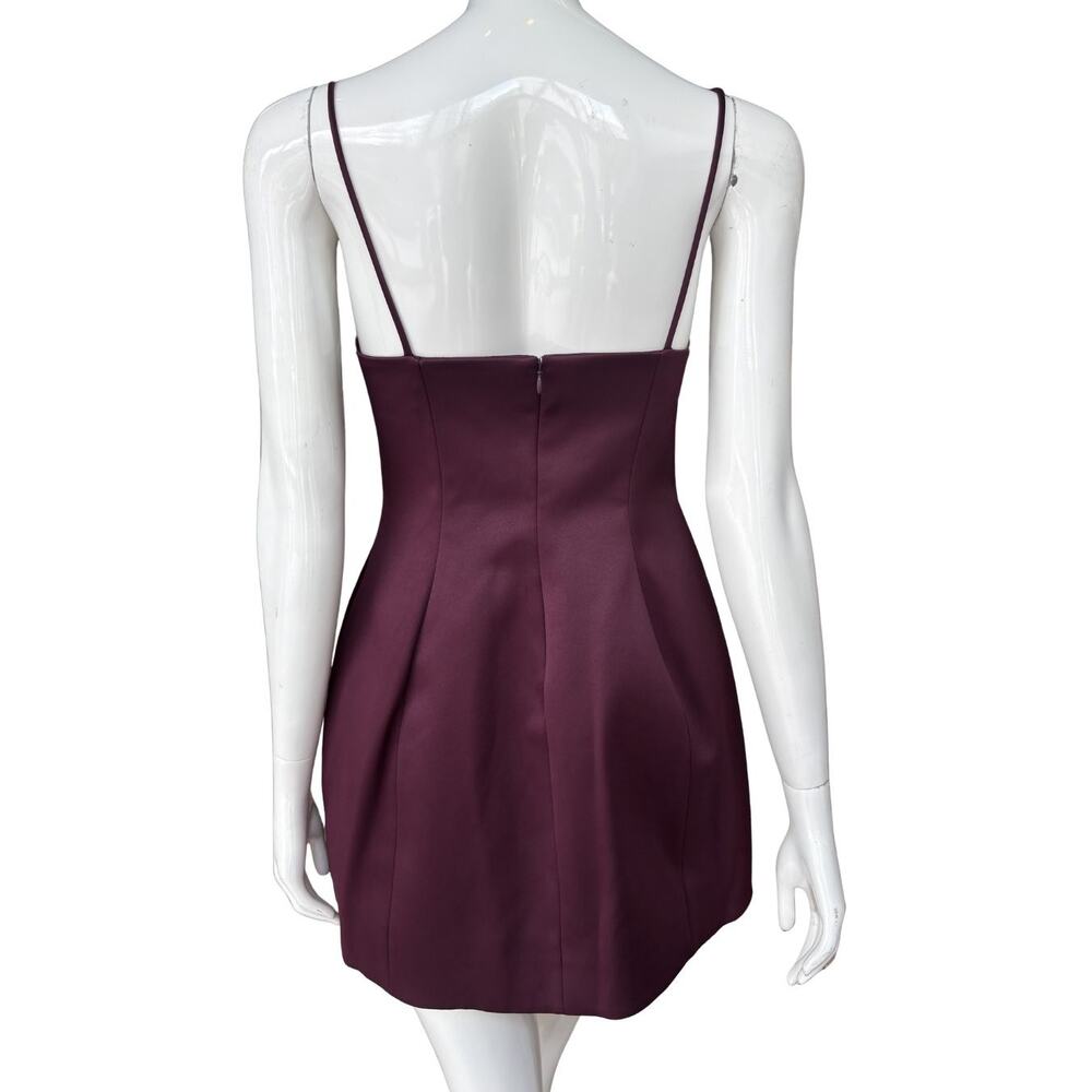 Marc Jacobs Mini Satin Tulip Dress 2 XS S - Picture 5 of 9